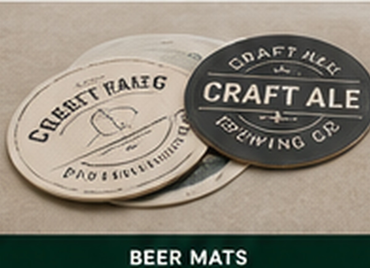 Beer Mats print sample