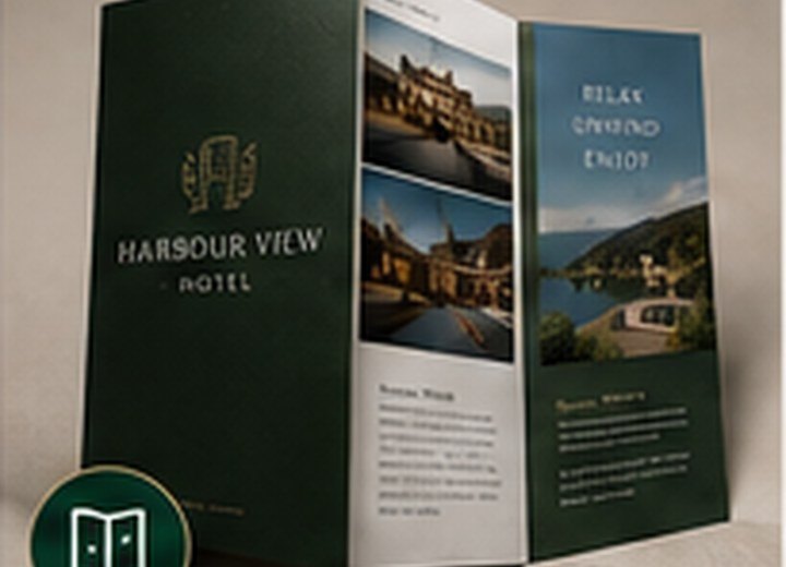 Brochures print sample